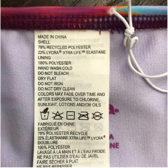 New prAna Kala Bikini Bottom AZALEA RAINBLUR Swimwear
UPF 50+ swim suit swimsuit - Picture 11 of 13